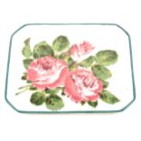 Wemyss pottery tray,