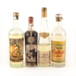 Three boxes of assorted world spirits and liqueurs