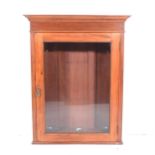 A Victorian mahogany cabinet