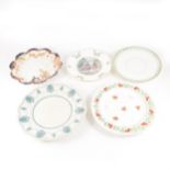A collection of 19th Century decorative wall plates.