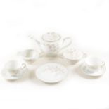 A Noritake afternoon tea service, Barbara pattern