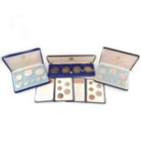 A set of four Churchill Centenary medallions;