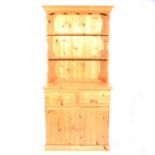 A small pine dresser,