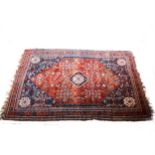 A Persian carpet, probably Qashqa'i