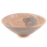 Chinese stoneware shallow bowl, possibly Song,...