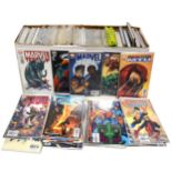 Modern comics; a large collection of 300+, including Catwoman, JLA, Marvel Team UP, Batman,