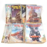 Railway Wonders of the World Weekly magazines, full run from part 1 to part 50, etc.