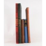 Collection of books and musical scores, including Charles Dickens complete works, Chapman and Hall L