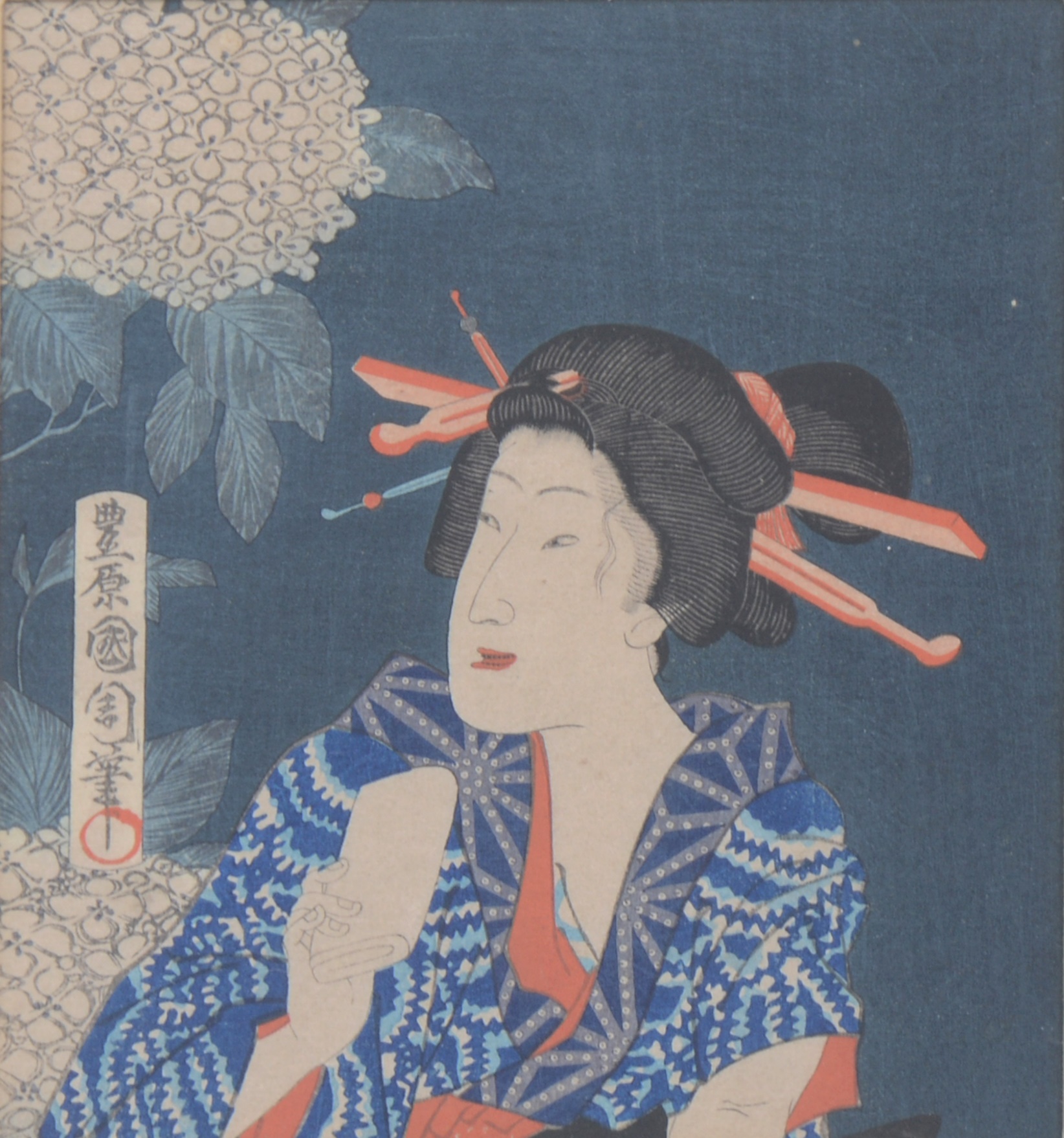 Ascribed to Suzuki Harunobu - Image 2 of 4