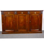 A William IV mahogany chiffonier