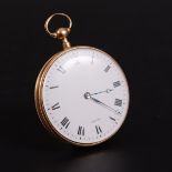 Lepine - a quarter hour repeating open face pocket watch.
