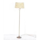 A small lacquered brass standard lamp
