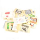Large collection of Royal Mail First Day covers, cards and stamps, many railways related.