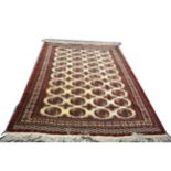 A small Bokhara carpet