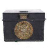 A Victorian Milner's Patent fire resistant safe/ strong box