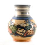 A Moorcroft Pottery Collector's Club vase, 'Rocky Shore' design