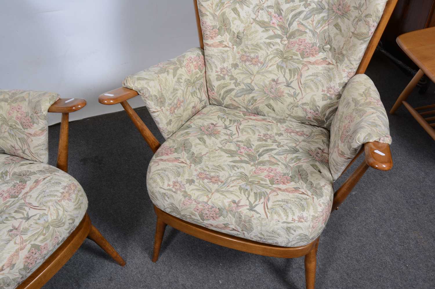 A pair of Ercol elbow chairs - Image 5 of 9