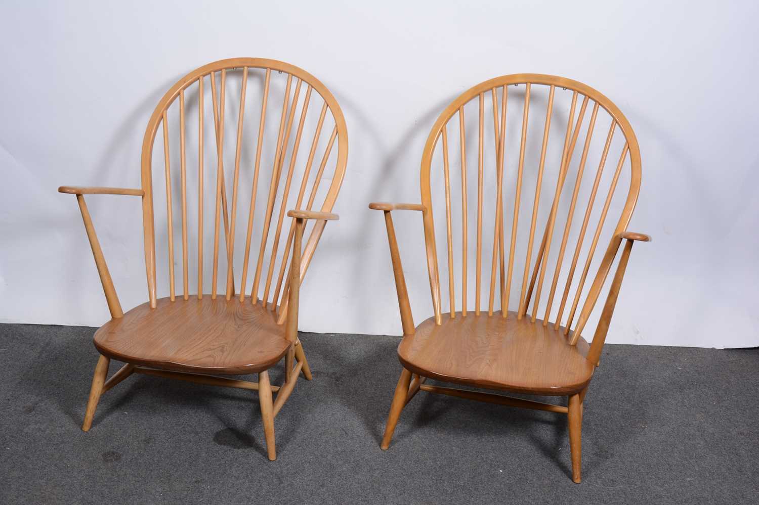 Three Ercol armchairs and similar rocking chair - Image 3 of 5