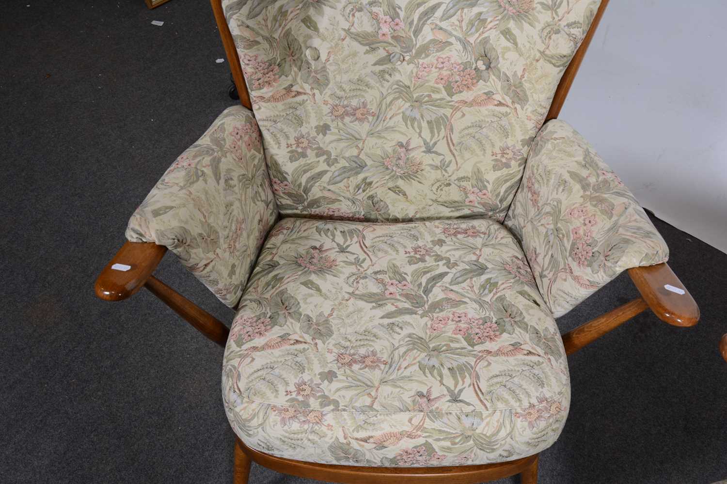 A pair of Ercol elbow chairs - Image 4 of 9