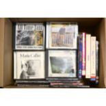 One box of CDs and DVDs, including, Classical, Jazz, Doris Day and others.
