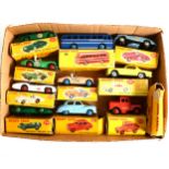 Eleven boxed Dinky Toy die-cast models