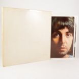 The Beatle White Album LP vinyl record; Mono pressing no.0021390, PMC 7067/7068, embrossed cover,