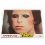 Ziggy Stardust and the Spiders from Mars, David Bowie; set of eight original cinema lobby cards.