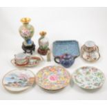 A collection of Imari and Oriental ceramics