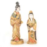 Two Japanese Satsuma figures