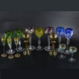 A small quantity of household glassware