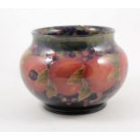 A Moorcroft Pottery jardiniere, Pomegranate pattern