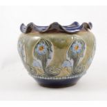 A Doulton Lambeth stoneware jardiniere