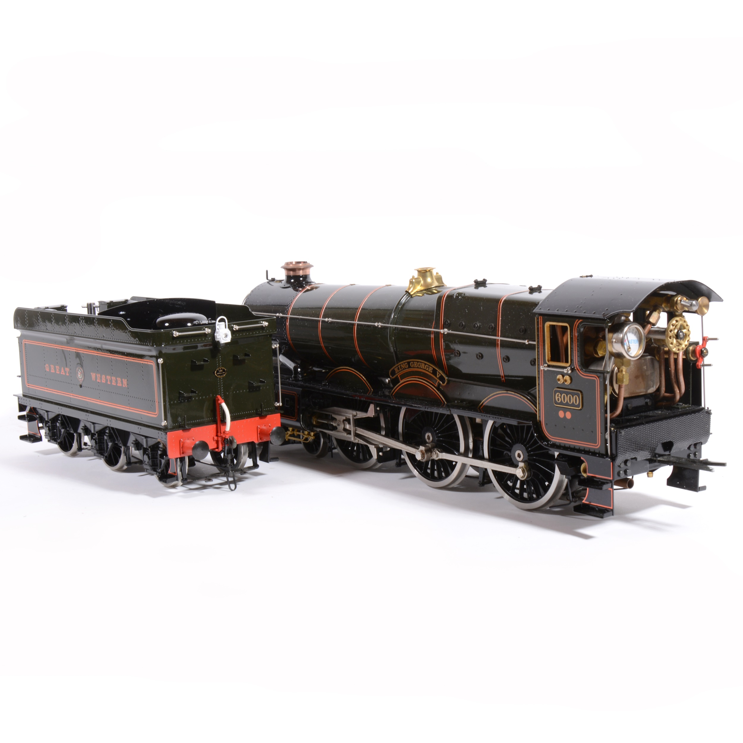 Aster Hobby live steam, gauge 1 / G scale, 45mm locomotive and tender, 'King George V' 4-6-0 - Image 3 of 5