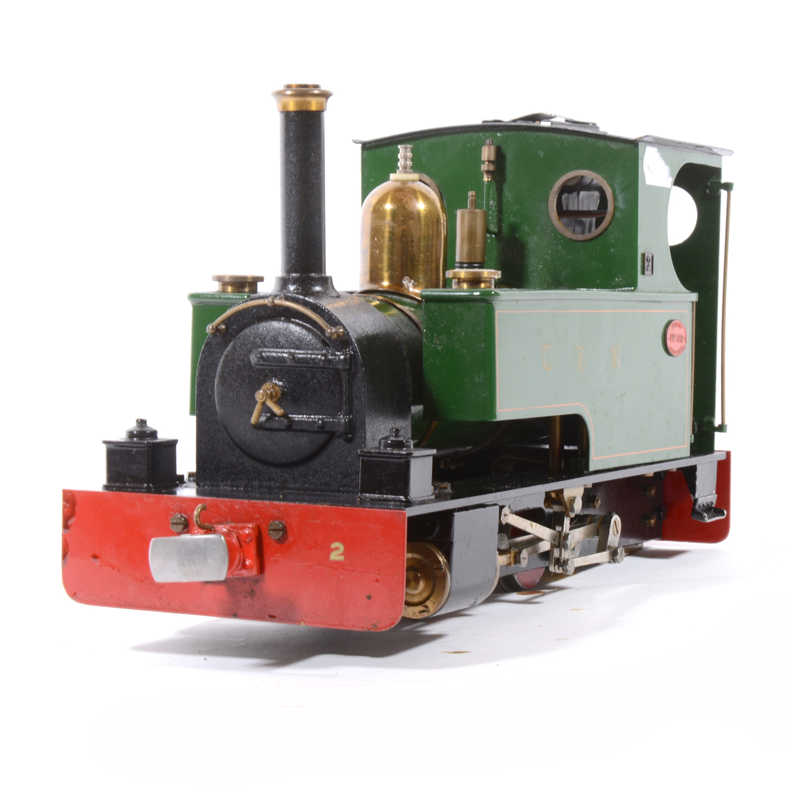 Merlin Loco Works electric, gauge 1 / G scale, 32mm locomotive, no.369 green. - Image 2 of 2