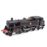 Live steam model, gauge 1 / G scale, 45mm locomotive, 4MT 2-6-4T BR no.80134.