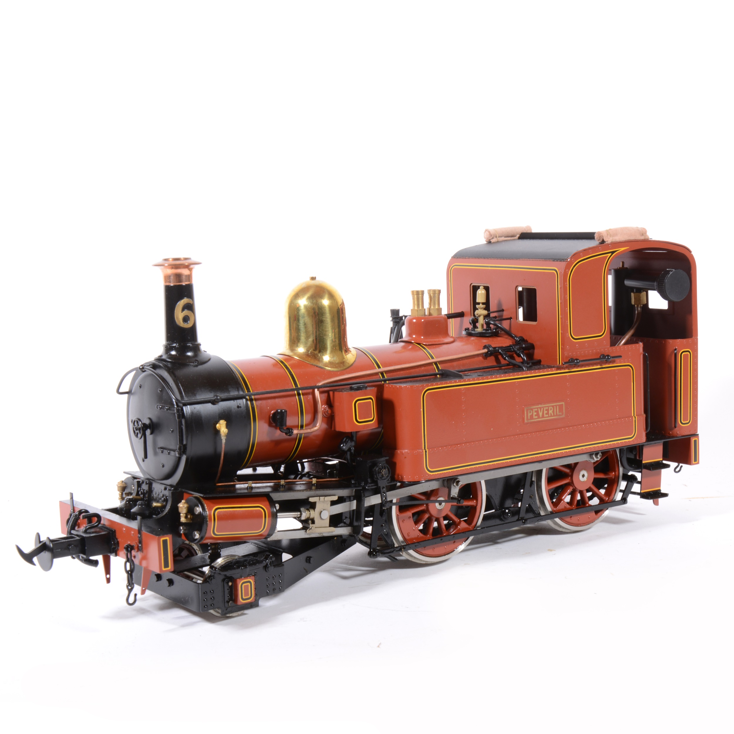 Accucraft live steam, gauge 1 / G scale, 45mm locomotive, Isle of Man 'Peveril', 2-4-0T, with - Image 2 of 2