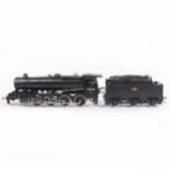 Bowande live steam, gauge 1 / G scale, 45mm locomotive and tender, 8F 2-8-0 no.48151, black, boxed