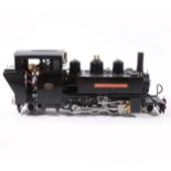 Roundhouse live steam, gauge 1 / G scale, 45mm locomotive, 'Mountaineer' 2-6-2 black, with