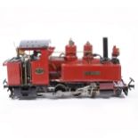 Live steam, gauge 1 / G scale, 32mm locomotive, 'T.H.Wood' Thirlmere Light Railway no. 15, 4-6-0,