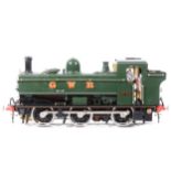 Aster Hobby live steam, gauge 1 / G scale, 45mm locomotive, 0-6-0 Pannier tank, GWR no.6752.