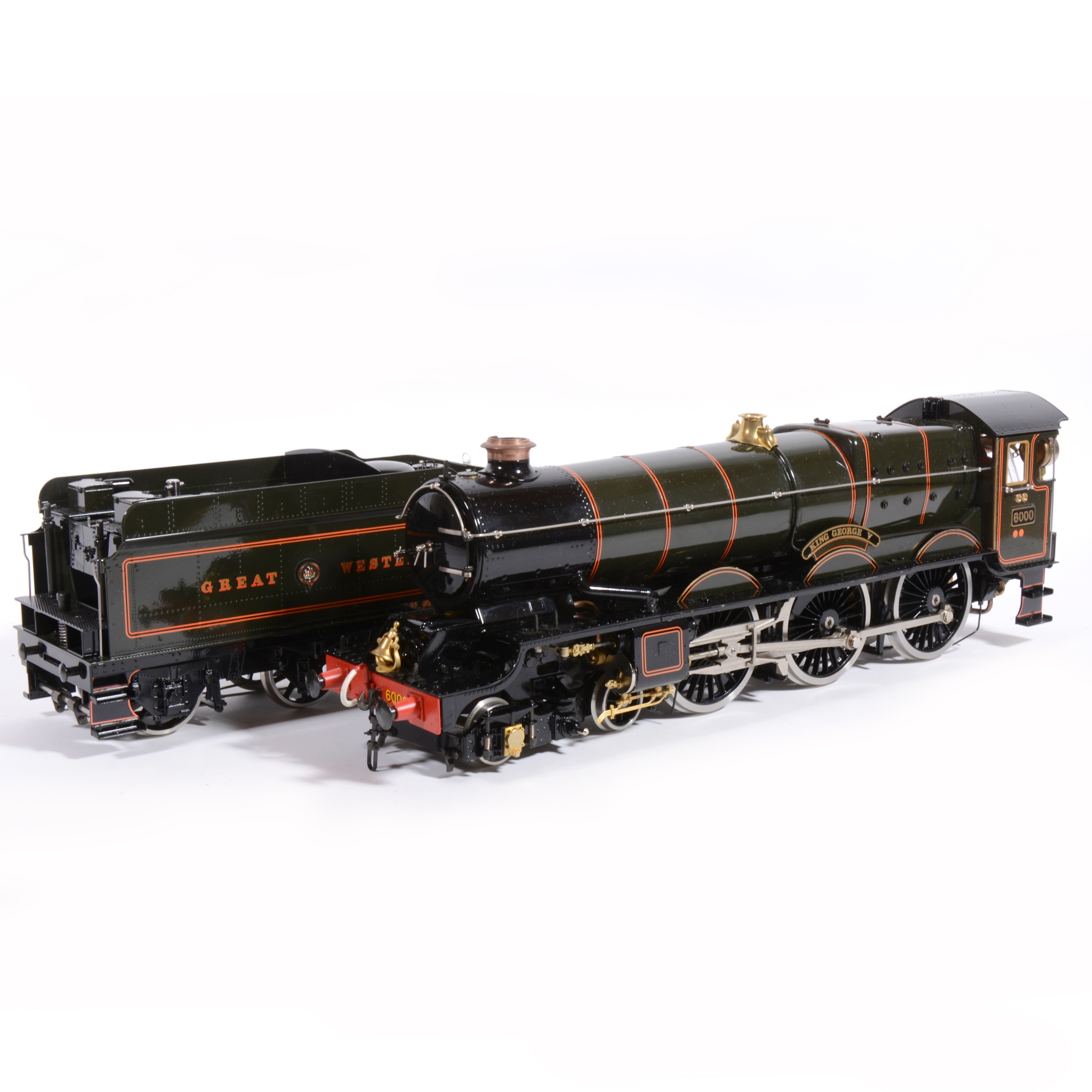 Aster Hobby live steam, gauge 1 / G scale, 45mm locomotive and tender, 'King George V' 4-6-0 - Image 2 of 5