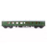 Tower Brass Models, gauge 1 / G scale, 45mm passenger coach, BR maroon no.S34156, boxed.