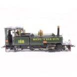 Accucraft live steam, gauge 1 / G scale, 45mm locomotive, L&B'LEW' 2-6-2T Southern no.188, with