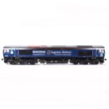 Aristocraft electric, gauge 1 / G scale, 45mm diesel locomotive; DRS 66405 with 'Malcolm Logistics