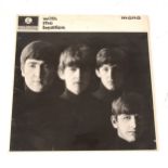 The Beatles With the Beatles LP vinyl record; Mono 2nd pressing PMC 1206 matrix 447-7N/448-7N.