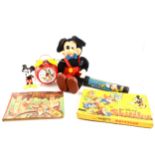 Snow White and Mickey Mouse vintage collectables.
