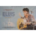Elvis Presley UK cinema quad poster; 'Elvis-That's the Way It Is Special Edition' 2001, framed and