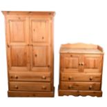 Modern pine children's bedroom furniture