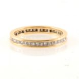 A diamond full eternity ring,