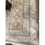 A small Turkish carpet